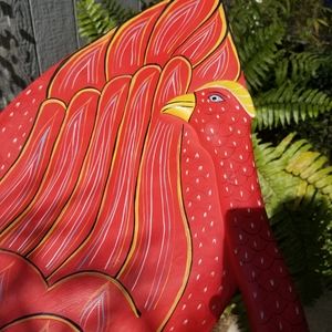 Unique Hand-painted Wood WallArt/Tray